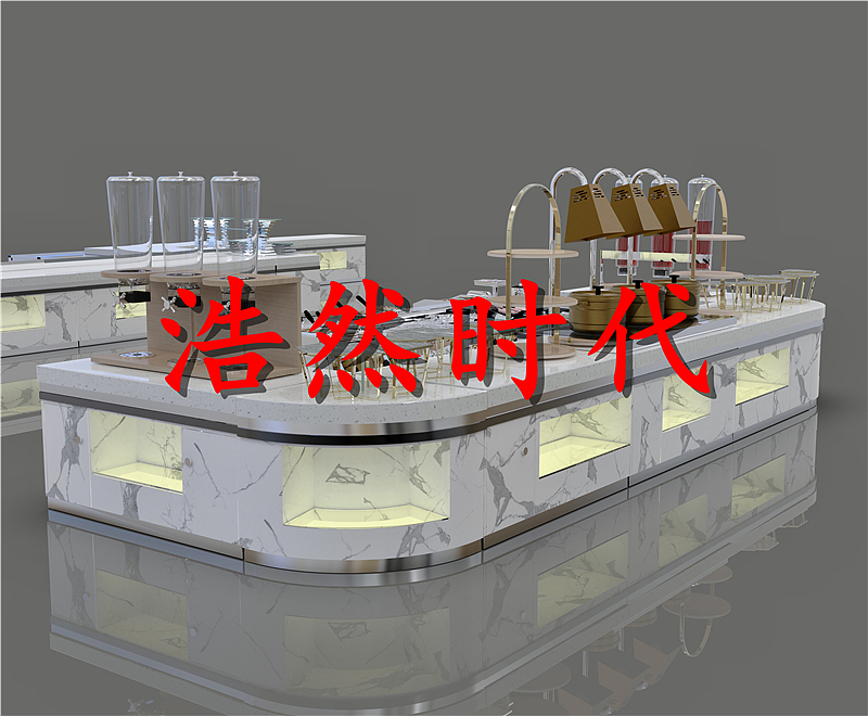 太原煤矿集团自助餐厅取餐台设计定制（图ZMjU3MDMzNDI4） - 游戏UI - 站酷设计师自助餐台布菲车原创素材 - 站酷ZCOOL
