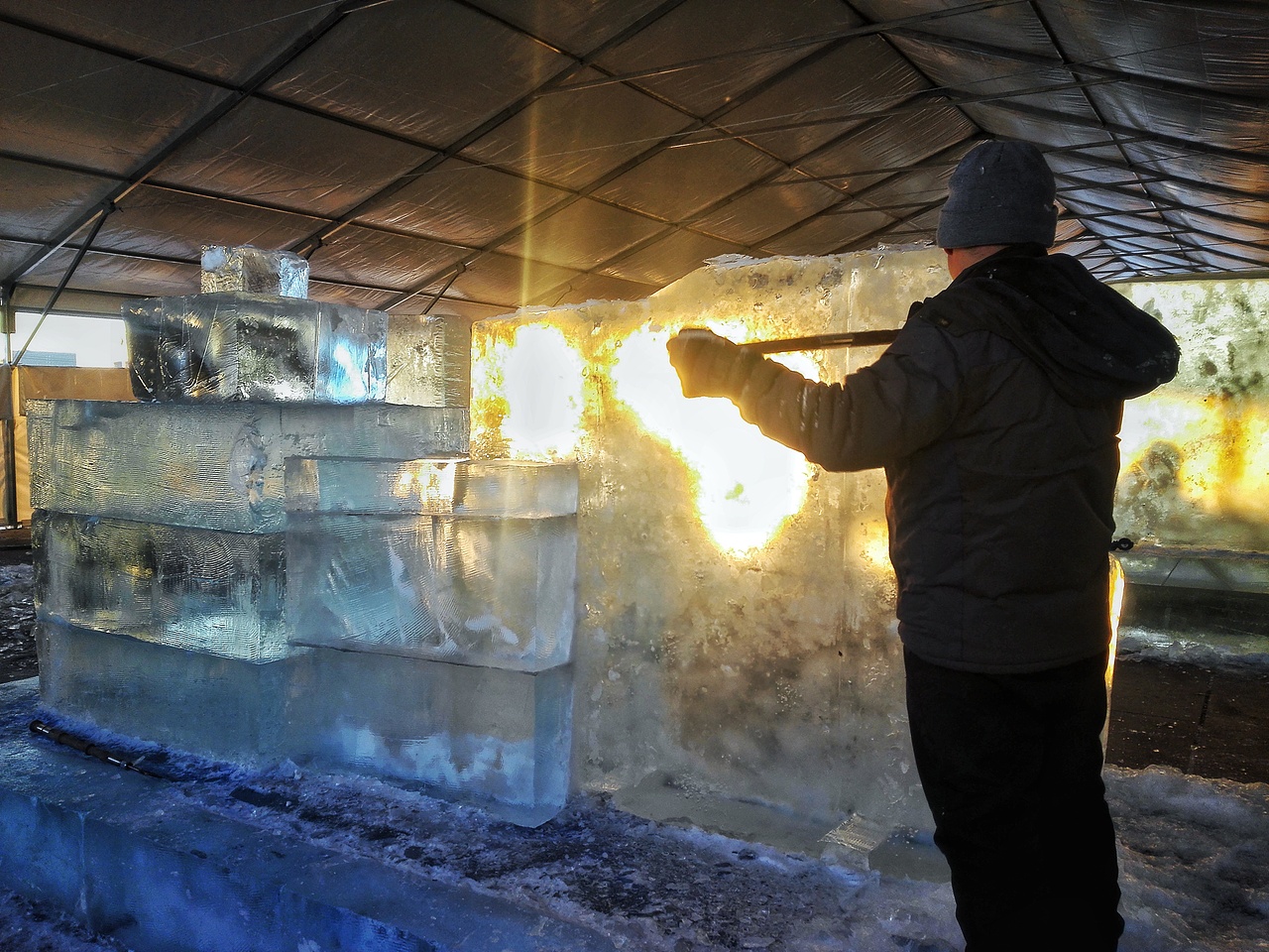 冰雕纪实（图ZMTY3MjMwNjcy） - 人文/纪实摄影 - 站酷设计师幸运的设计医生原创素材 - 站酷ZCOOL