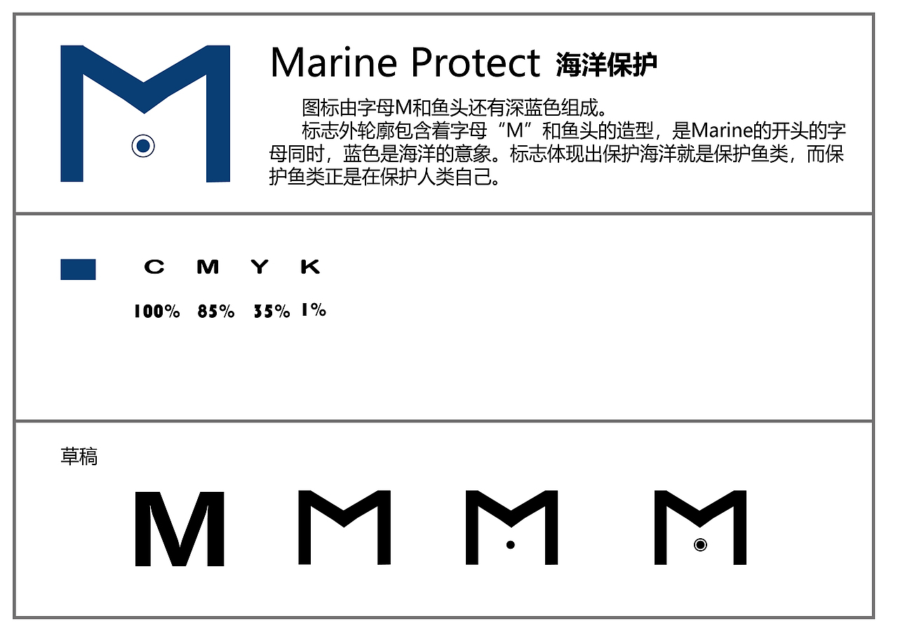 海洋保护主题的标志设计（图ZMTM5NTc3MDUy） - Logo - 站酷设计师它怎么不吃空心菜原创素材 - 站酷ZCOOL