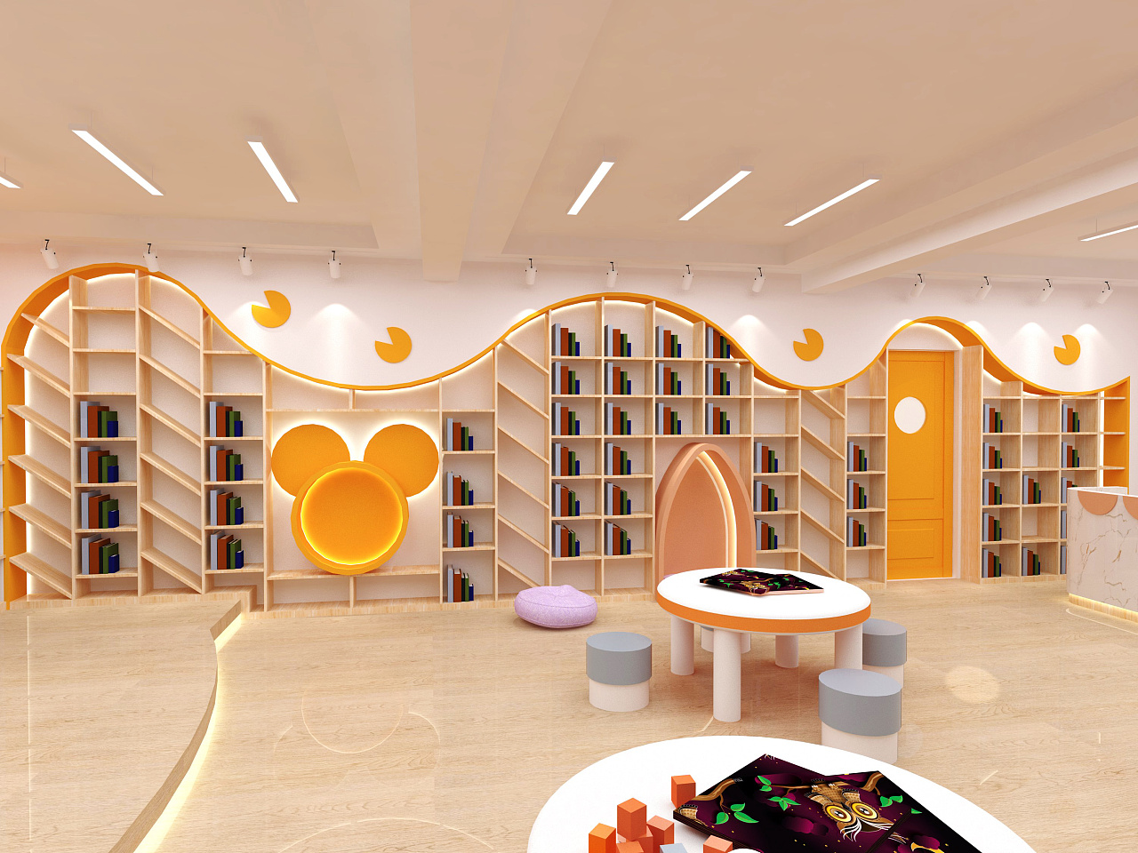 绘本室|空间|展陈设计|弥鹿设计 - 原创作品 - 站酷 (zcool)