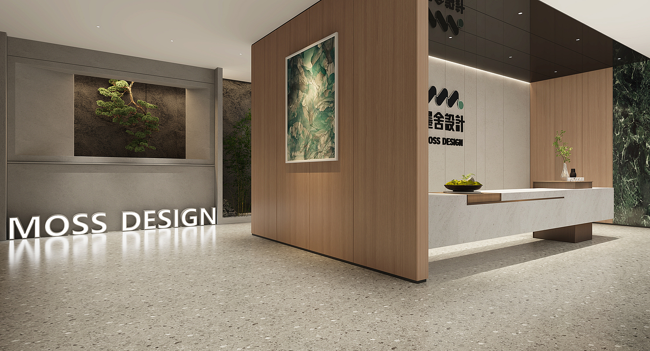 年度项目合集|室内设计|效果图|2023|Moss|新年快乐（图ZMzYxMjE4Njky） - 商业空间设计 - 站酷设计师设计师Hobo原创素材 - 站酷ZCOOL