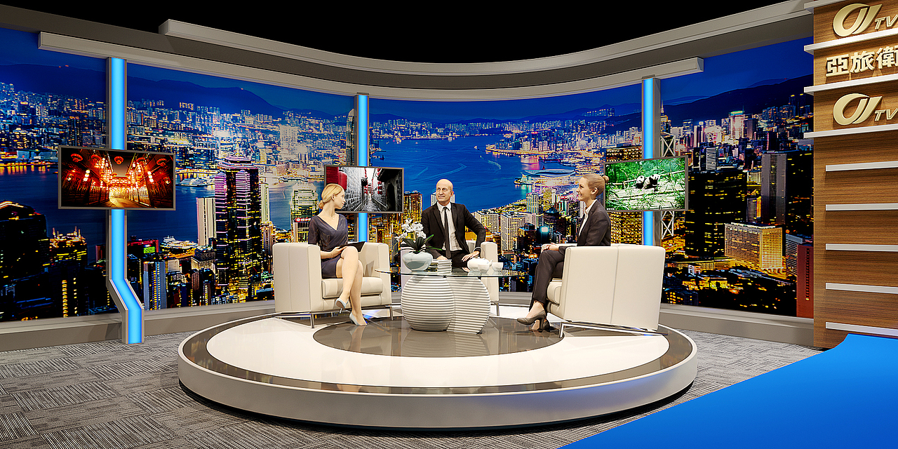 亚旅卫视演播室