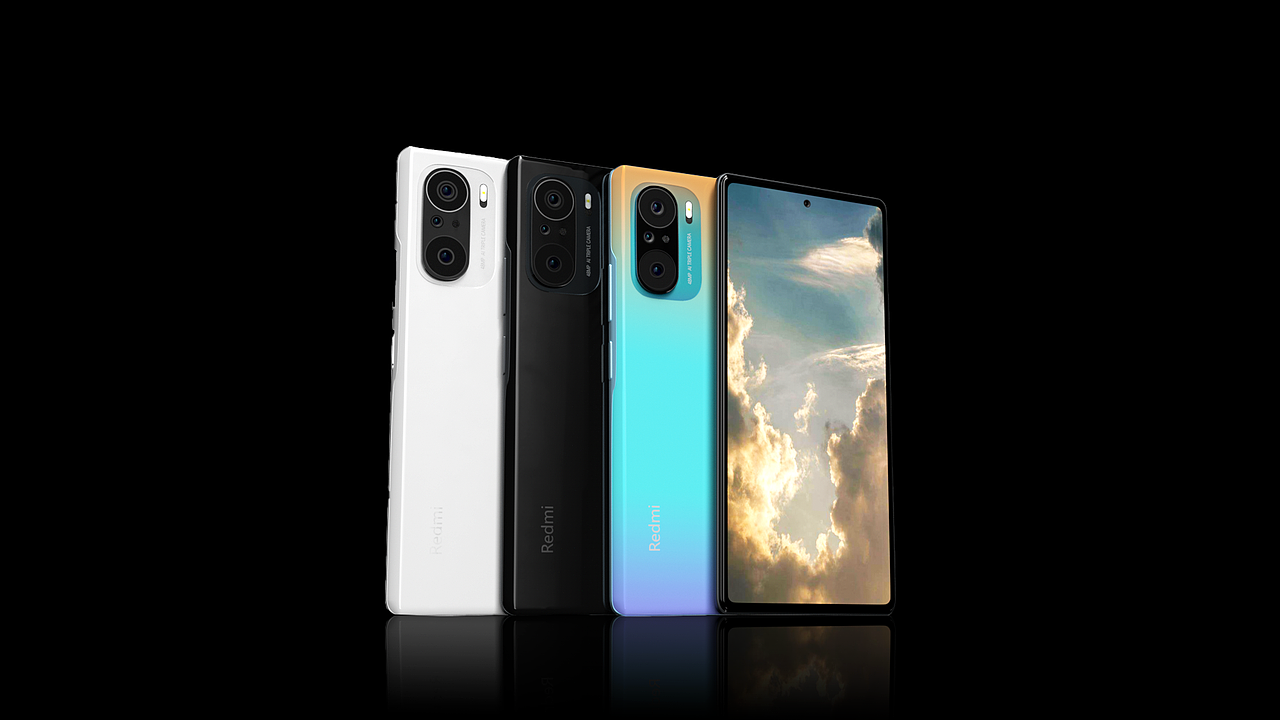 红米K40建模渲染练习