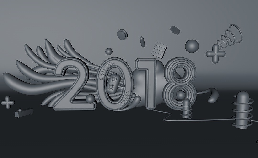 C4D 炫酷數(shù)字練習(xí)（圖ZMTM3NTM0NDMy） - 其他UI - 站酷設(shè)計師王曉蕊原創(chuàng)素材 - 站酷ZCOOL