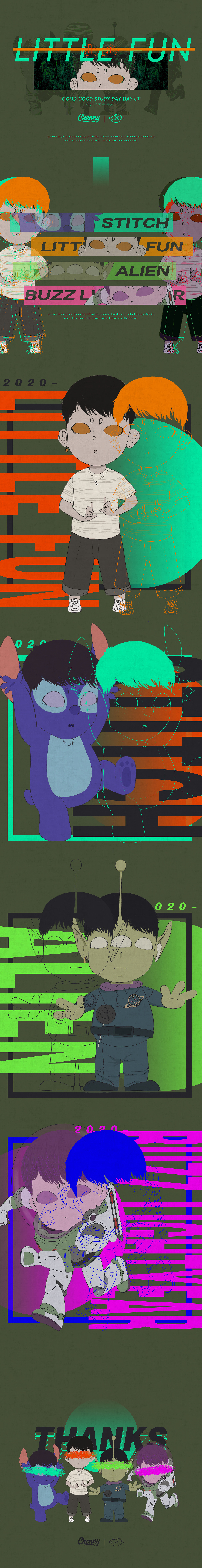 陈开心原创插画作品-《LITTLE FUN》（图ZMTkyMjU1MTA0） - 创作习作 - 站酷设计师陈开心CNY原创素材 - 站酷ZCOOL