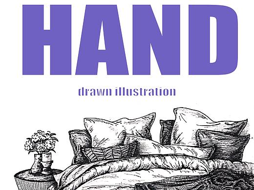 《线性素描》手绘