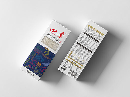 四季甄品挂面包装
