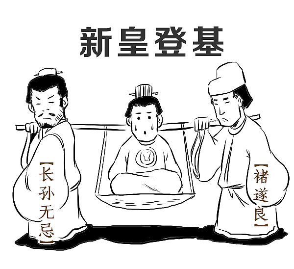 年老多病的唐太宗在临终前布了一盘大局！（图ZMTQ5MDMyMzc2） - 中/长篇漫画 - 站酷设计师晶姐漫侃原创素材 - 站酷ZCOOL