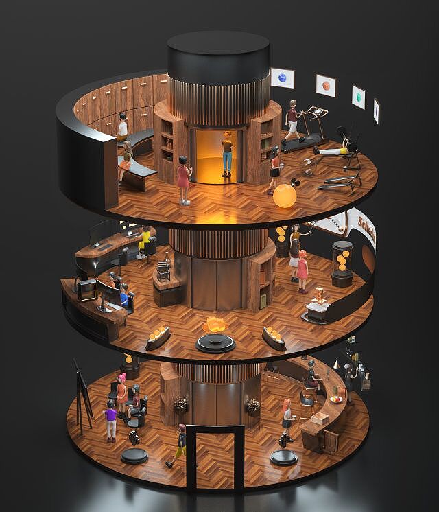 OC第五期学员作品——NiaoNiao的C4D课堂（上）（图ZMTc1NjM2Nzcy） - 场景 - 站酷设计师我就是NiaoNiao原创素材 - 站酷ZCOOL