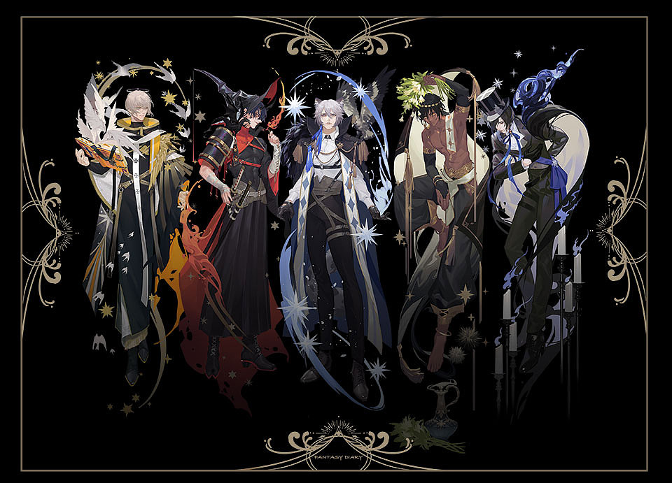 方舟幻想日志黑魔组【下卷】（图ZMjgwMzYyNjgw） - 概念设定 - 站酷设计师和子君原创素材 - 站酷ZCOOL