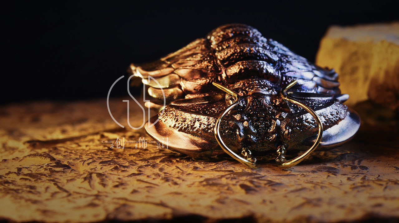 古生物系列璞氏蝙蝠虫