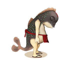 笑看鱼生-海错王（图ZMjEyMTMxMzY0） - 商业插画 - 站酷设计师腾巴啦原创素材 - 站酷ZCOOL