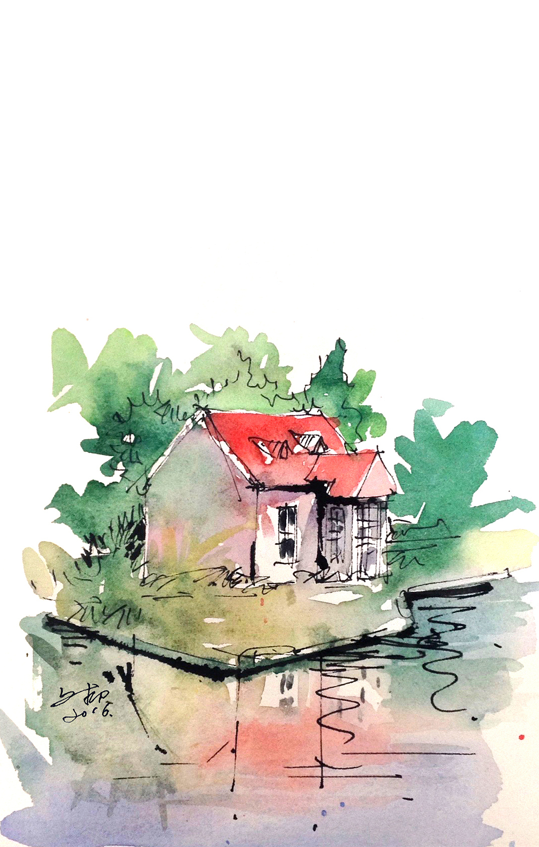 大理周末写生【文抑】