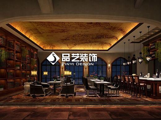 英伦风格青少年英语培训机构装修设计