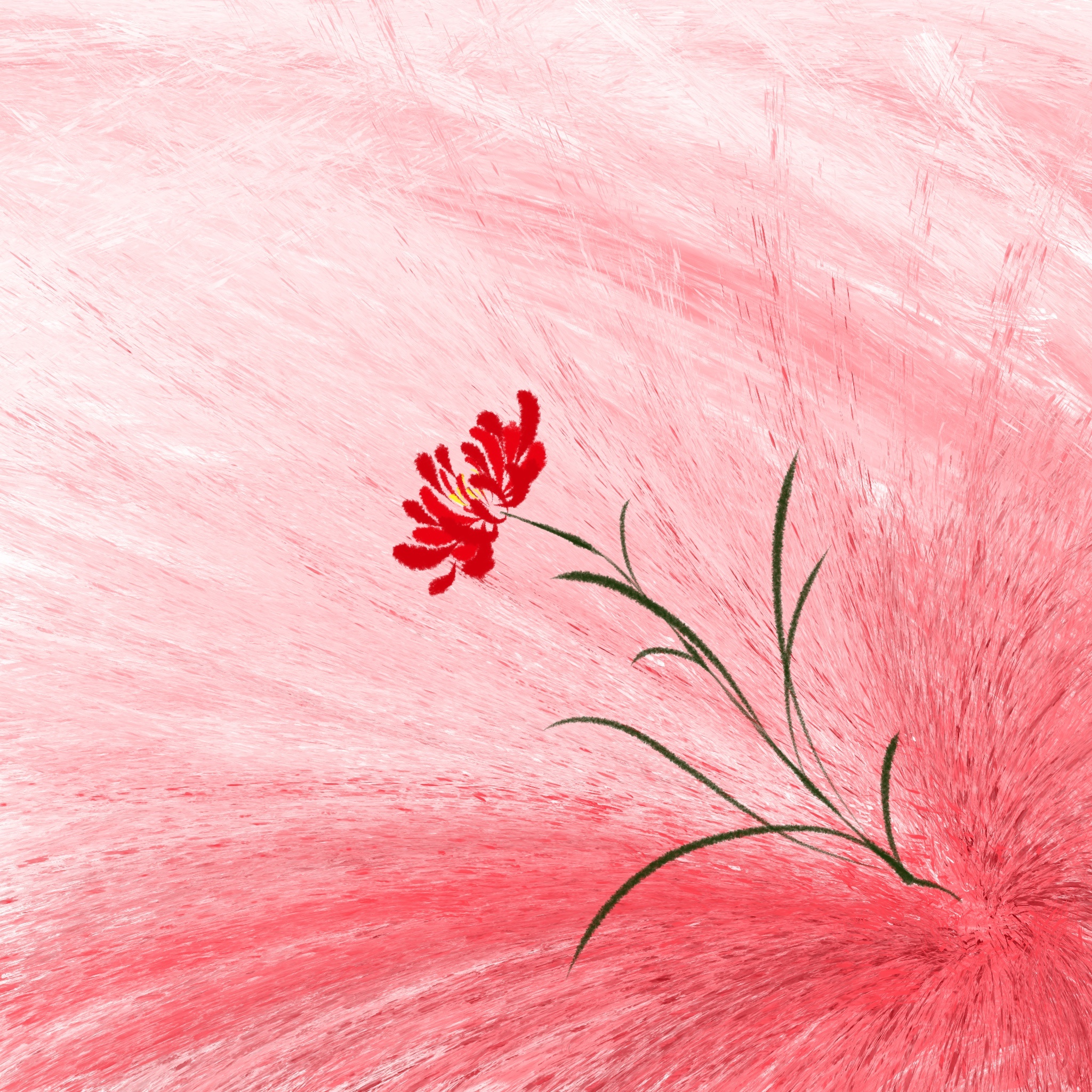 陷入一朵花的疯狂|插画|插画习作|crux南十字 - 原创作品 - 站酷