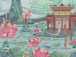 《緣説》畢業(yè)設(shè)計(jì)插畫(huà)