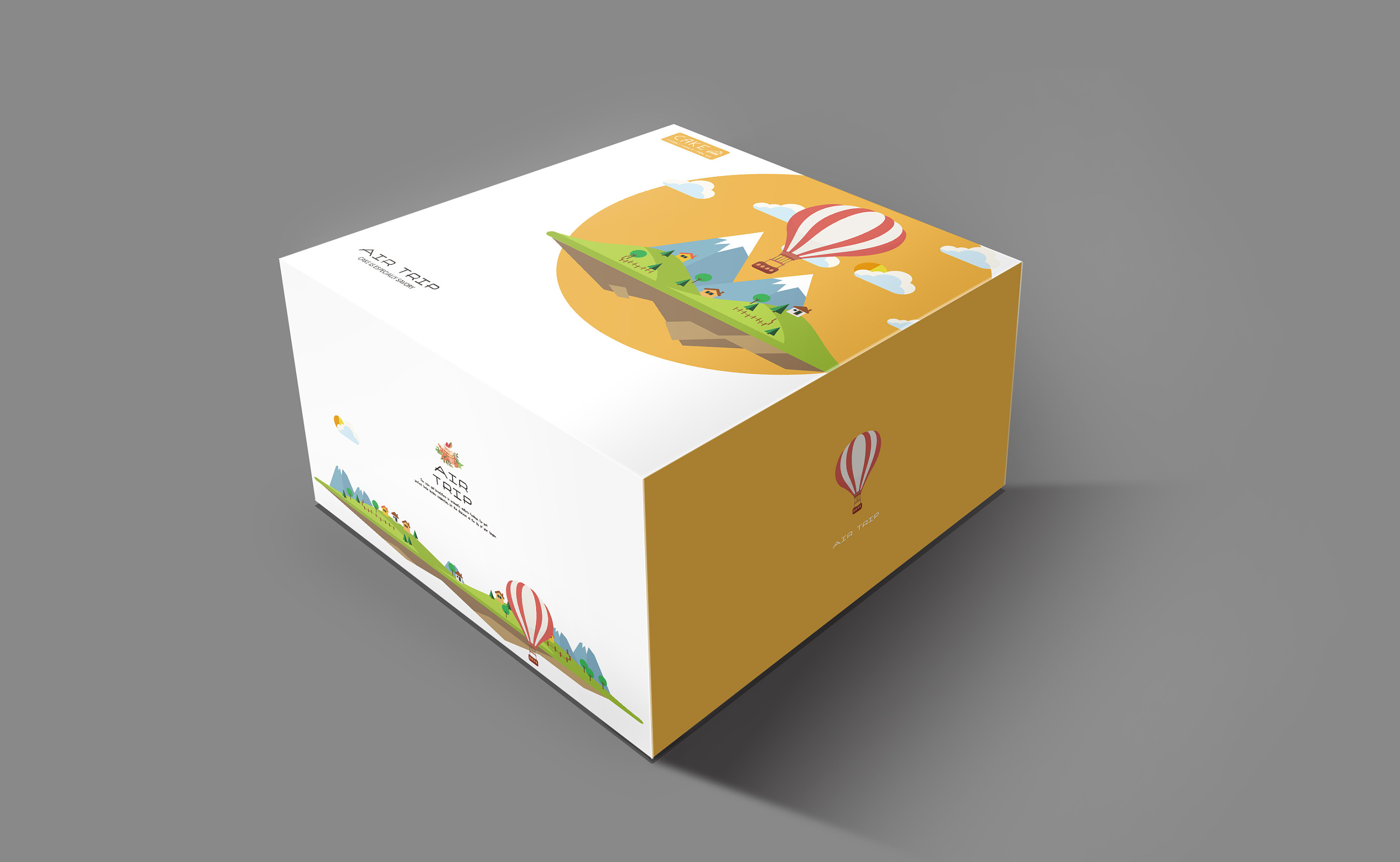 蛋糕盒包装设计|平面|包装|Harith浩先森 - 原创作品 - 站酷 (ZCOOL)