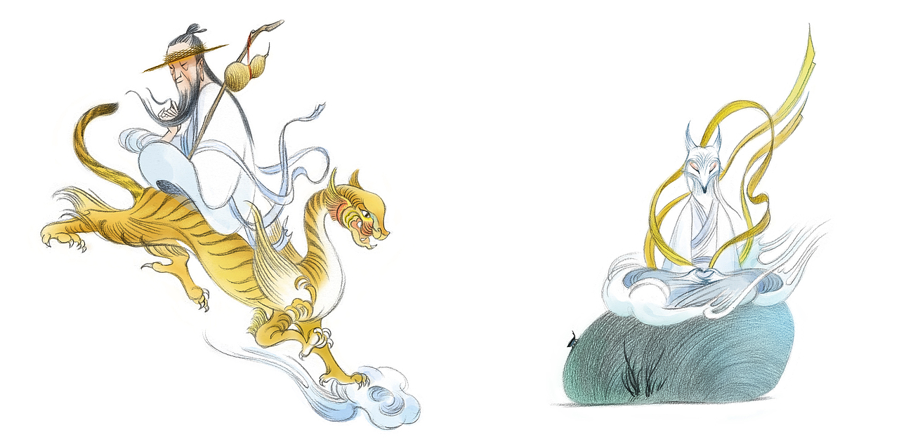 《南村传奇》小说封面及内页插图（图ZMTA4NTIzMTc2） - 儿童插画 - 站酷设计师苏童Amy原创素材 - 站酷ZCOOL