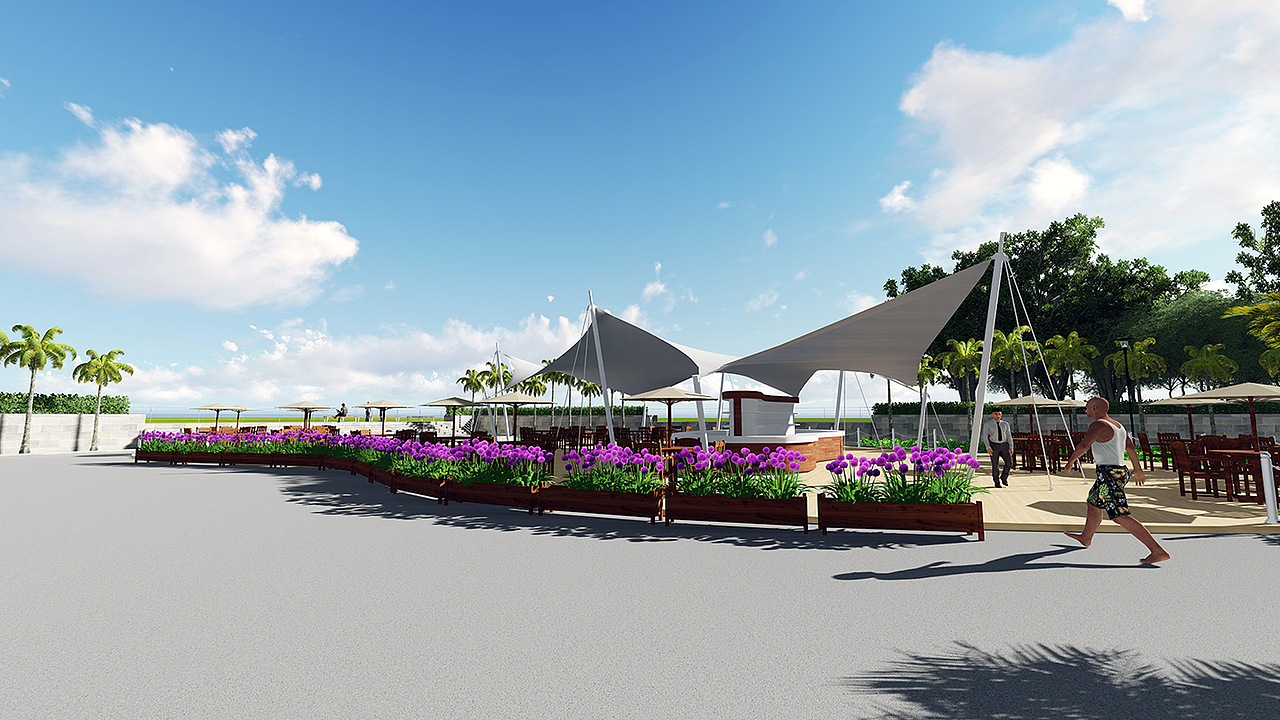 建筑外立面与园林景观