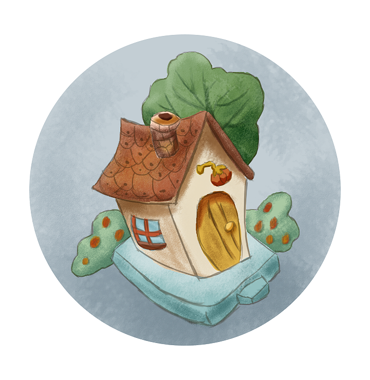 打卡练习小插画的第一天