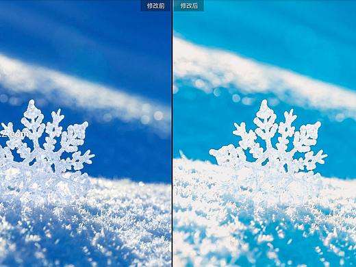 冬季雪景滤镜Lightroom预设