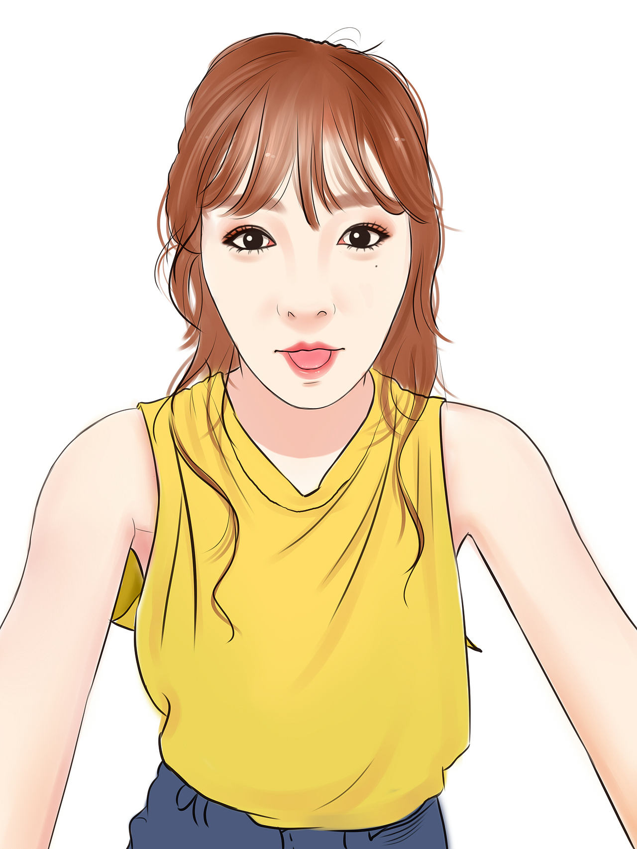 淘宝真人转手绘插画接单|动漫|单幅漫画|dream星辰_原创作品-站酷