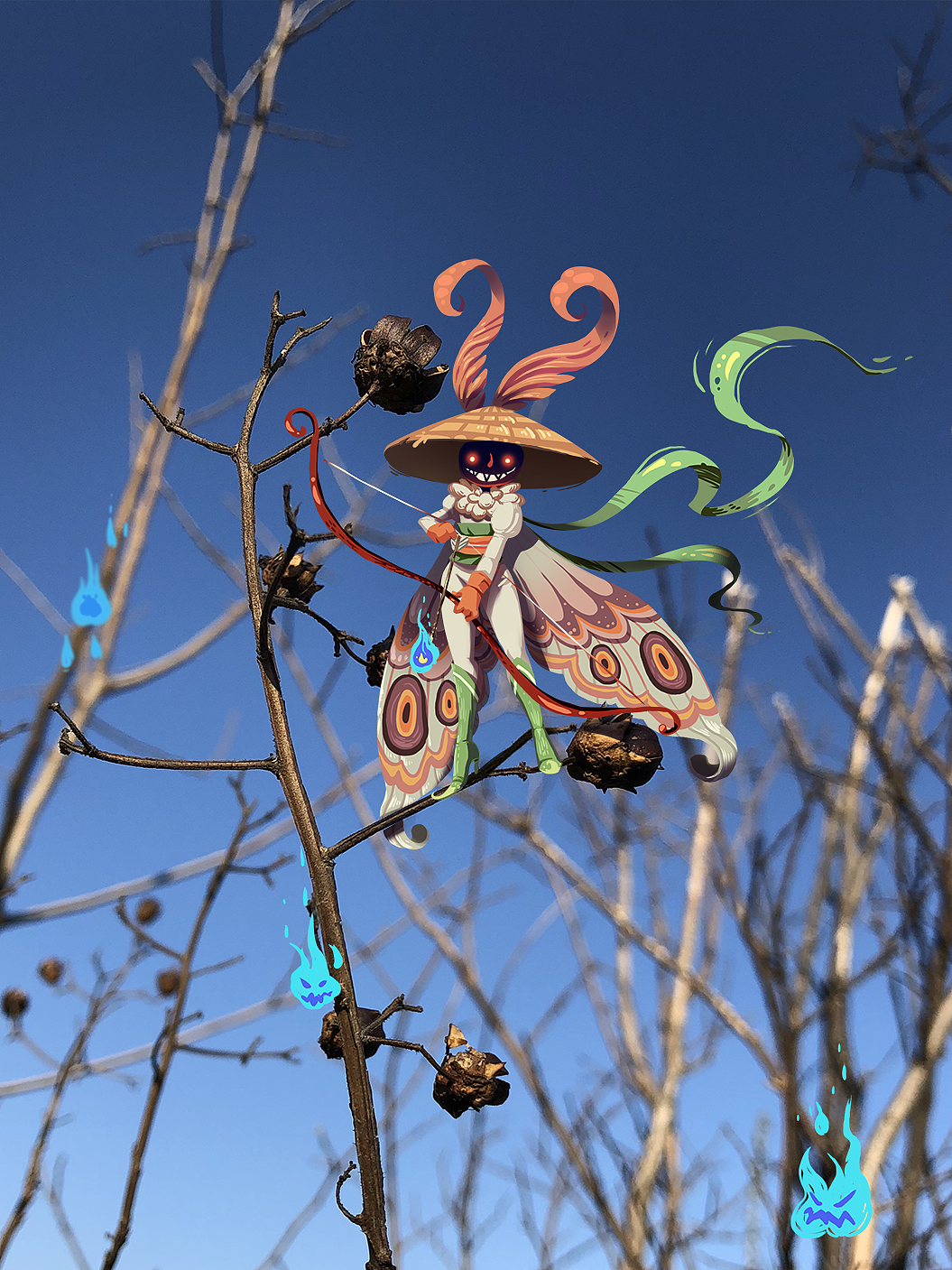 蛾子射手 一个怕火却到处放火的坏坏