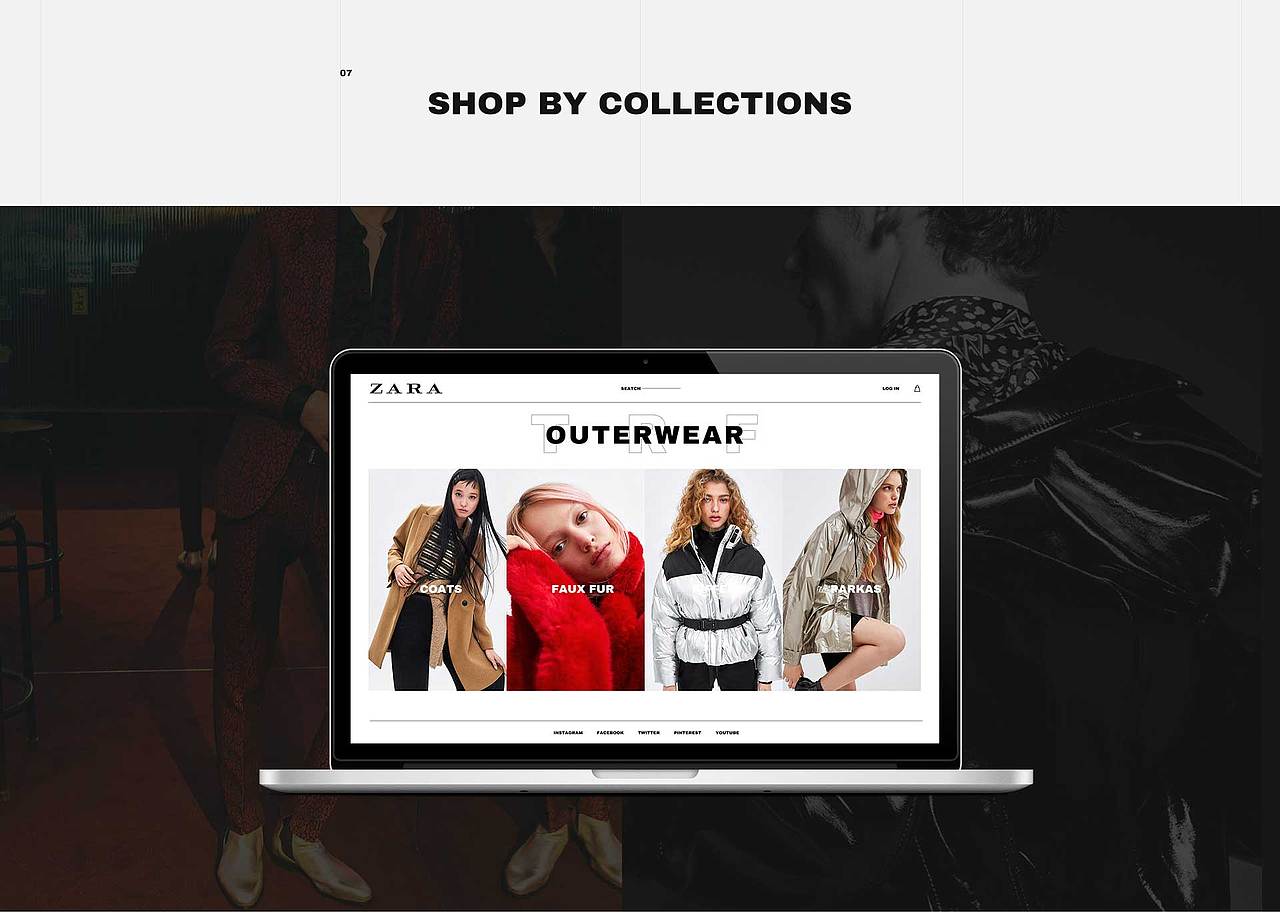 ZARA | Redesign（图ZMTQwNzM3Njcy） - 企业官网 - 站酷设计师Spencexo原创素材 - 站酷ZCOOL