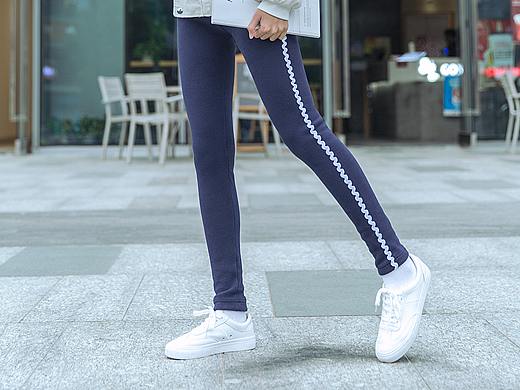 潮流运动风打底裤