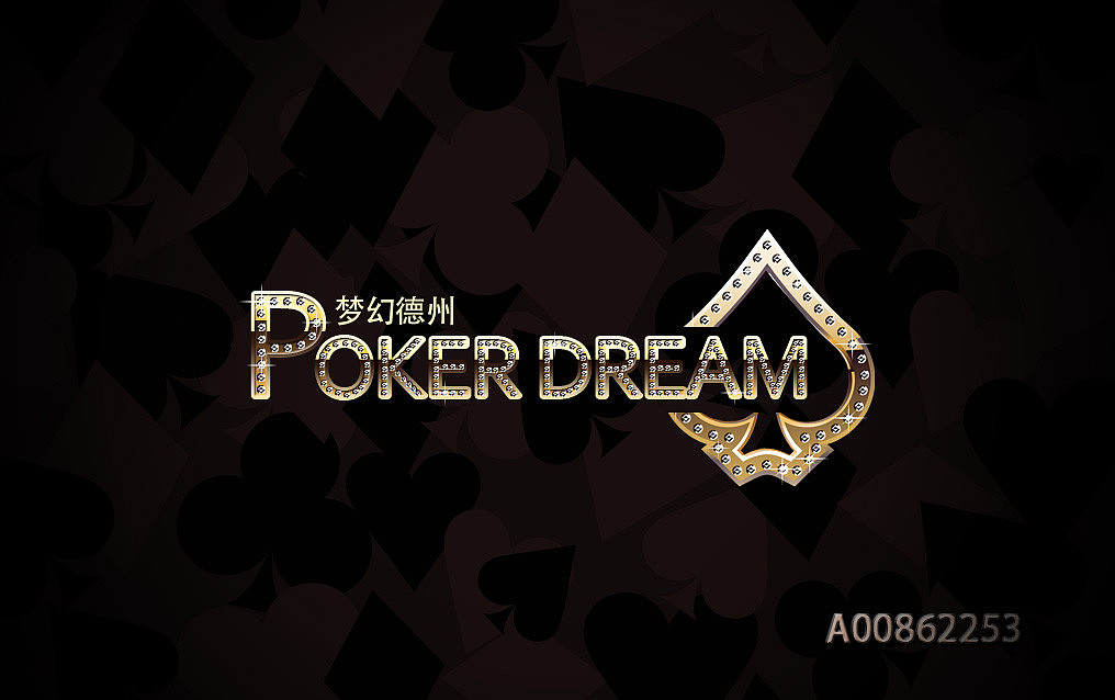 德州扑克俱乐部海报_dxy158710035-站酷zcool