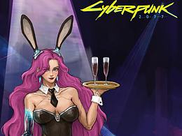 赛博朋克-兔女郎
