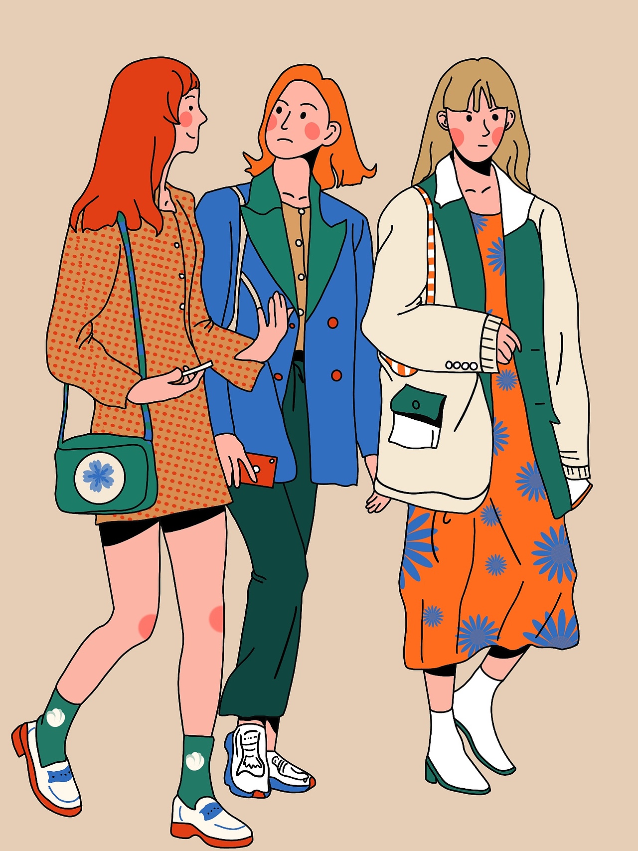 人物插画（图ZMjU5NDYzNjg4） - 创作习作 - 站酷设计师真理25原创素材 - 站酷ZCOOL