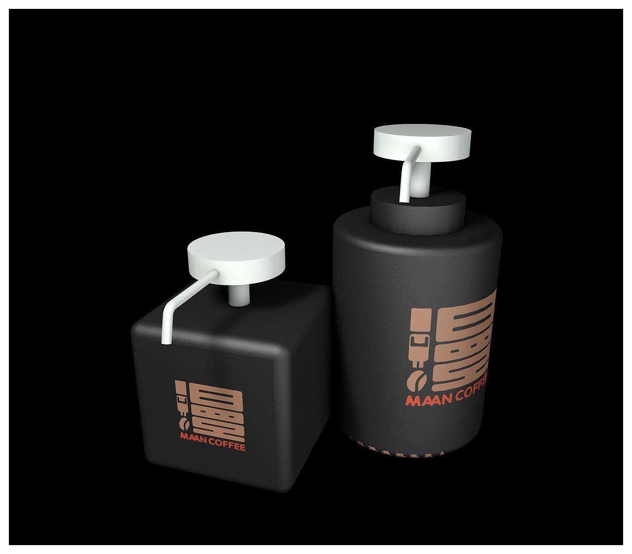 【作业】现有品牌包装logo优化——漫咖啡maan coffee