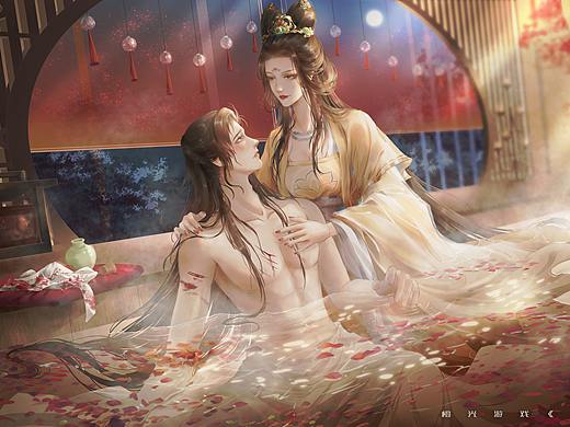 橙光游戏《苍迭传》CG（个人主页-ZNTA2OTcyMjA=） - 商业插画 - 站酷设计师幽幽芋泥丸原创素材 - 站酷ZCOOL