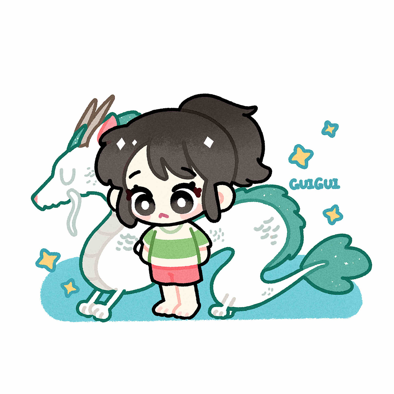 宫崎骏动画的同人作品9张~