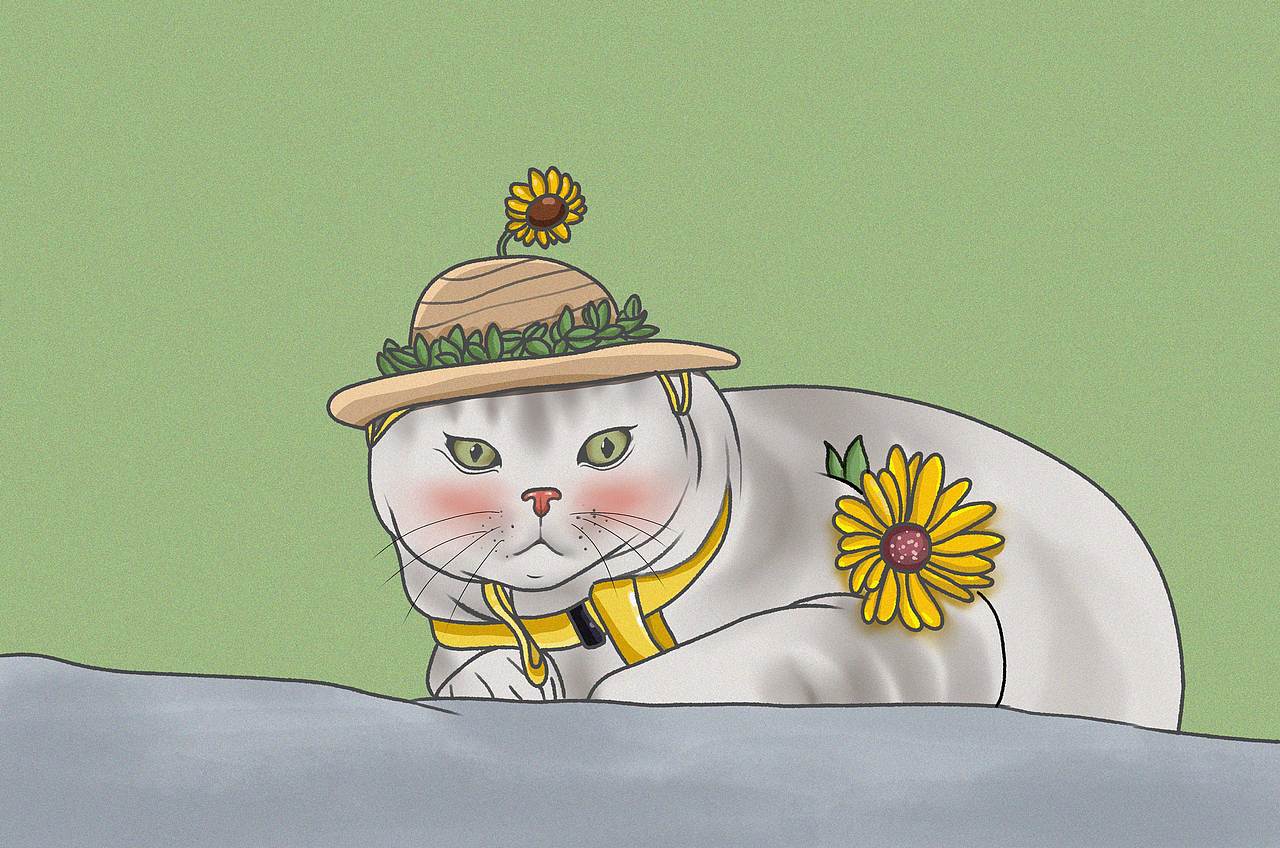 午后的猫咪（图ZMjU2NjgyNjA0） - 艺术插画 - 站酷设计师野生马戏团原创素材 - 站酷ZCOOL