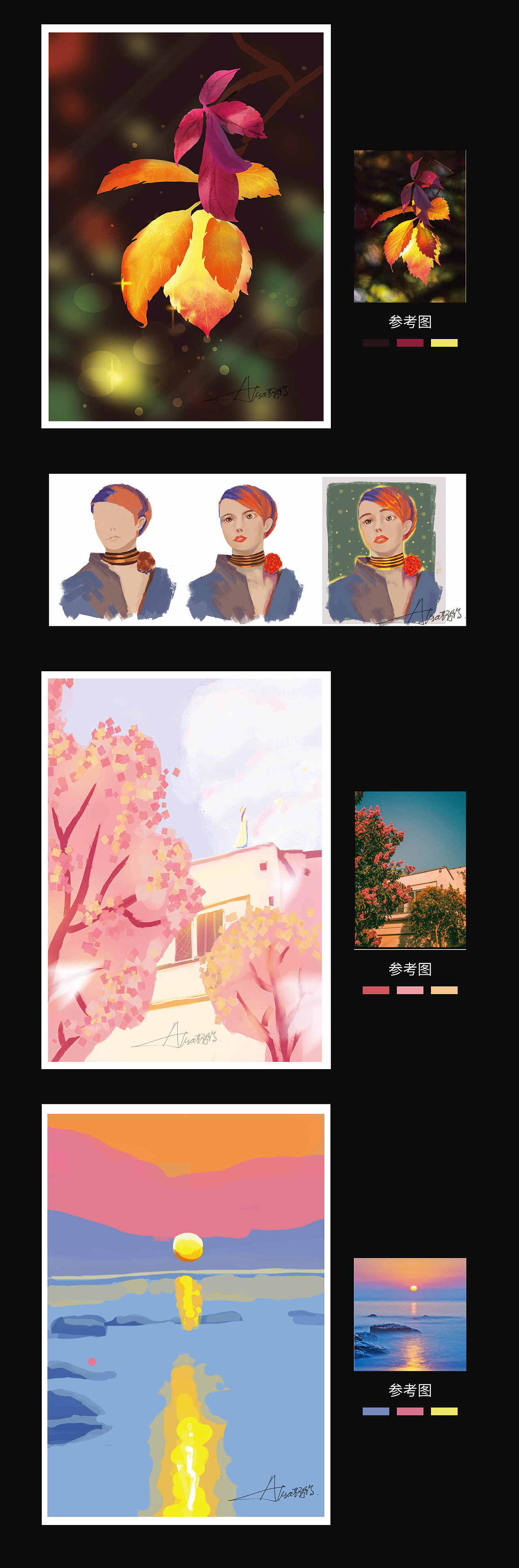 速涂插画（图ZMjYxMTQwNjY0） - 创作习作 - 站酷设计师阿文视觉织录原创素材 - 站酷ZCOOL
