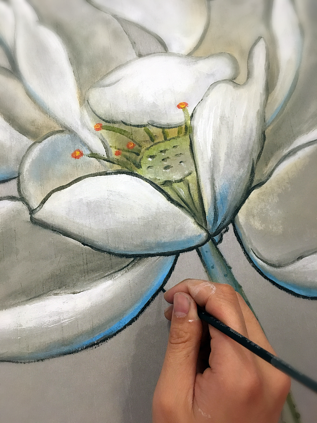 孤芳自有人来赏（图ZMTAxODQ3MTIw） - 绘画 - 站酷设计师舟可大叔原创素材 - 站酷ZCOOL