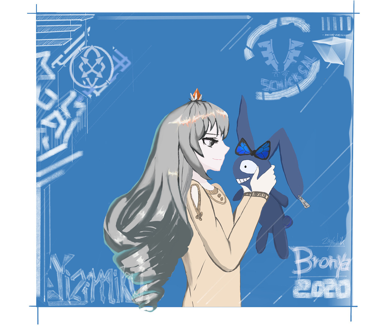 崩坏3同人CD封面（图ZMjE2MTk2MTk2） - 概念设定 - 站酷设计师Yizimiku原创素材 - 站酷ZCOOL