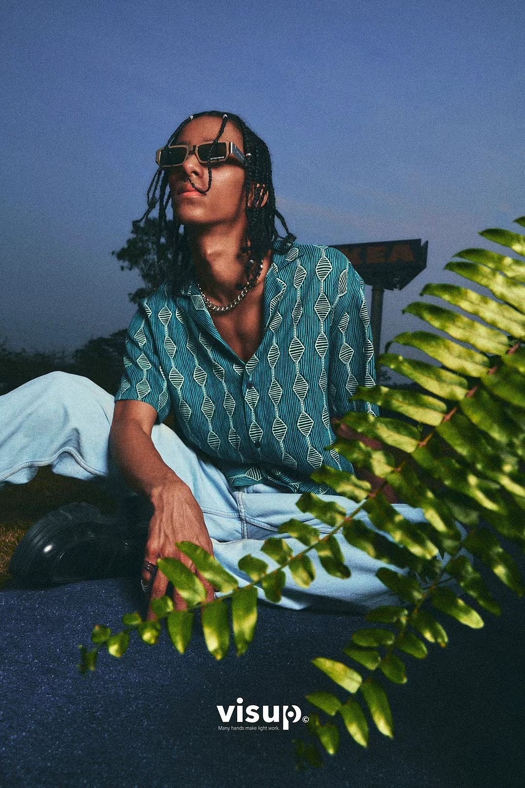 新美式潮流|苏耳朵造型搭配|时尚摄影