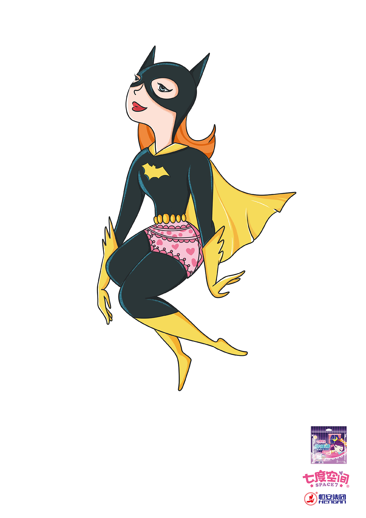甜睡裤——完美女性的神奇宝贝（图ZNjc3MzQzMTY=） - 商业插画 - 站酷设计师框外画原创素材 - 站酷ZCOOL