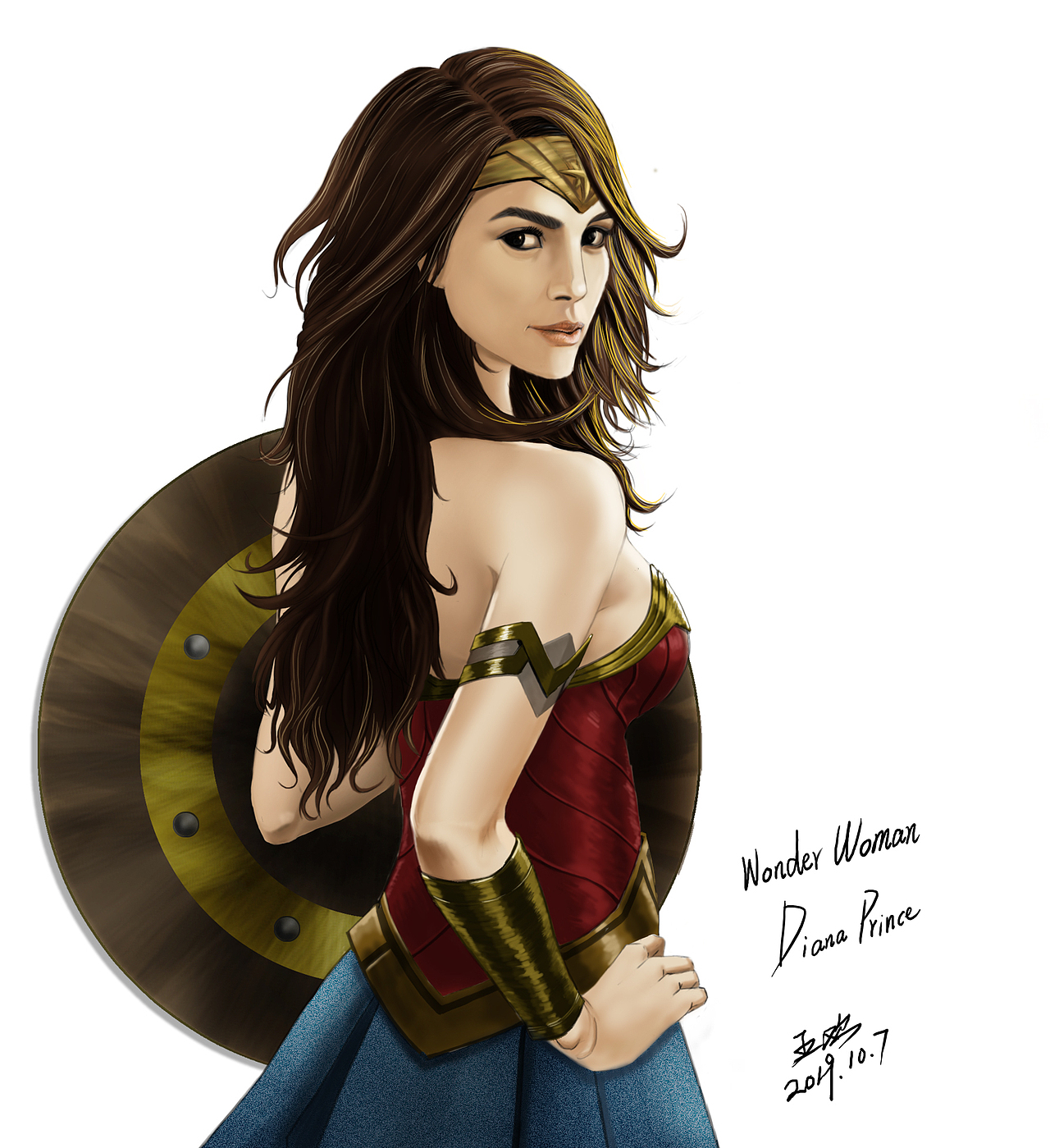 女神～数位板手绘