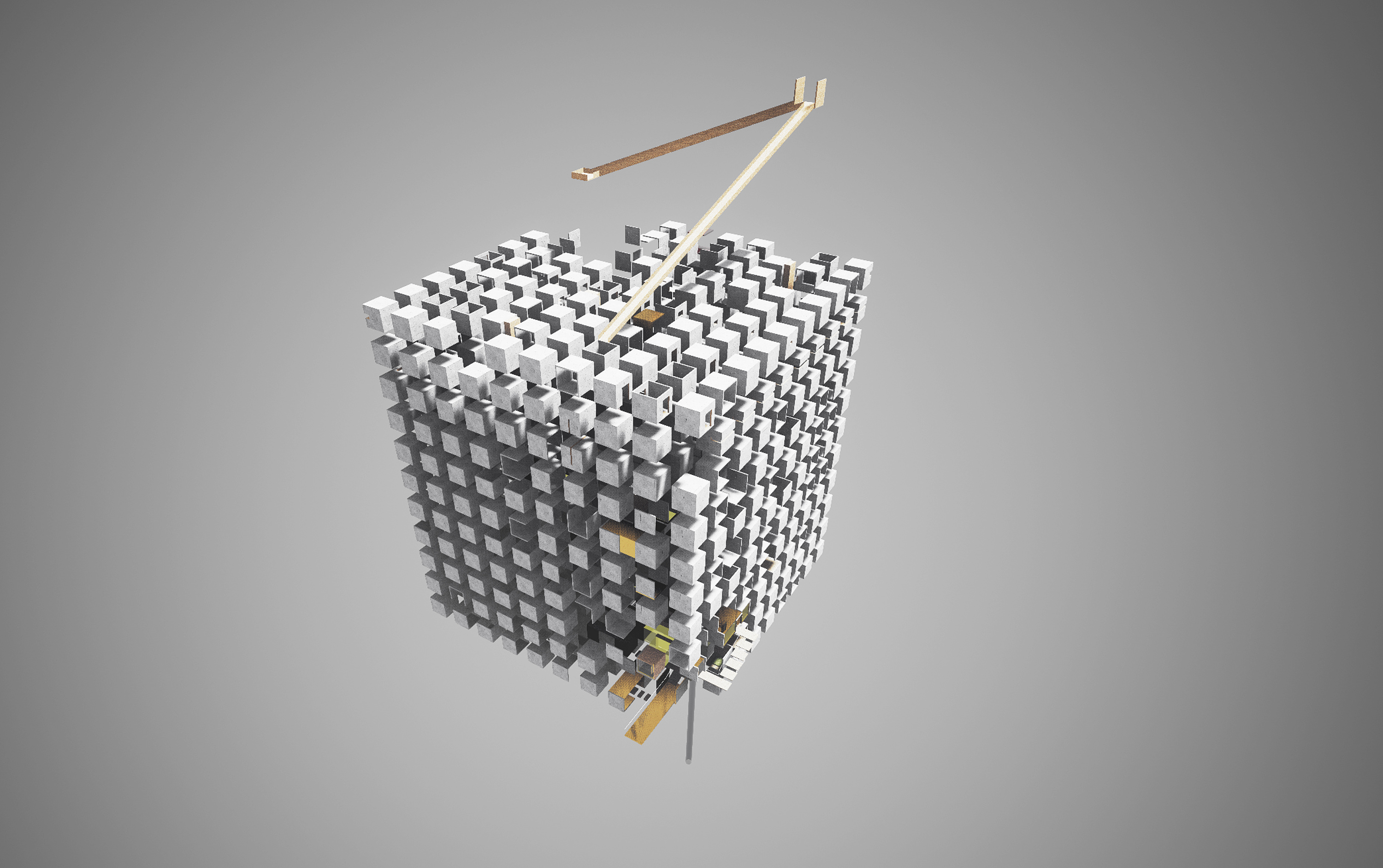 virtual space design —— 解构诗歌空间设计|三维|场景|echo_6