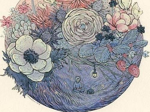 插畫花（個人主頁-ZMjQ4NTQ5Njg=） - 藝術插畫 - 站酷設計師心如檸檬原創(chuàng)素材 - 站酷ZCOOL