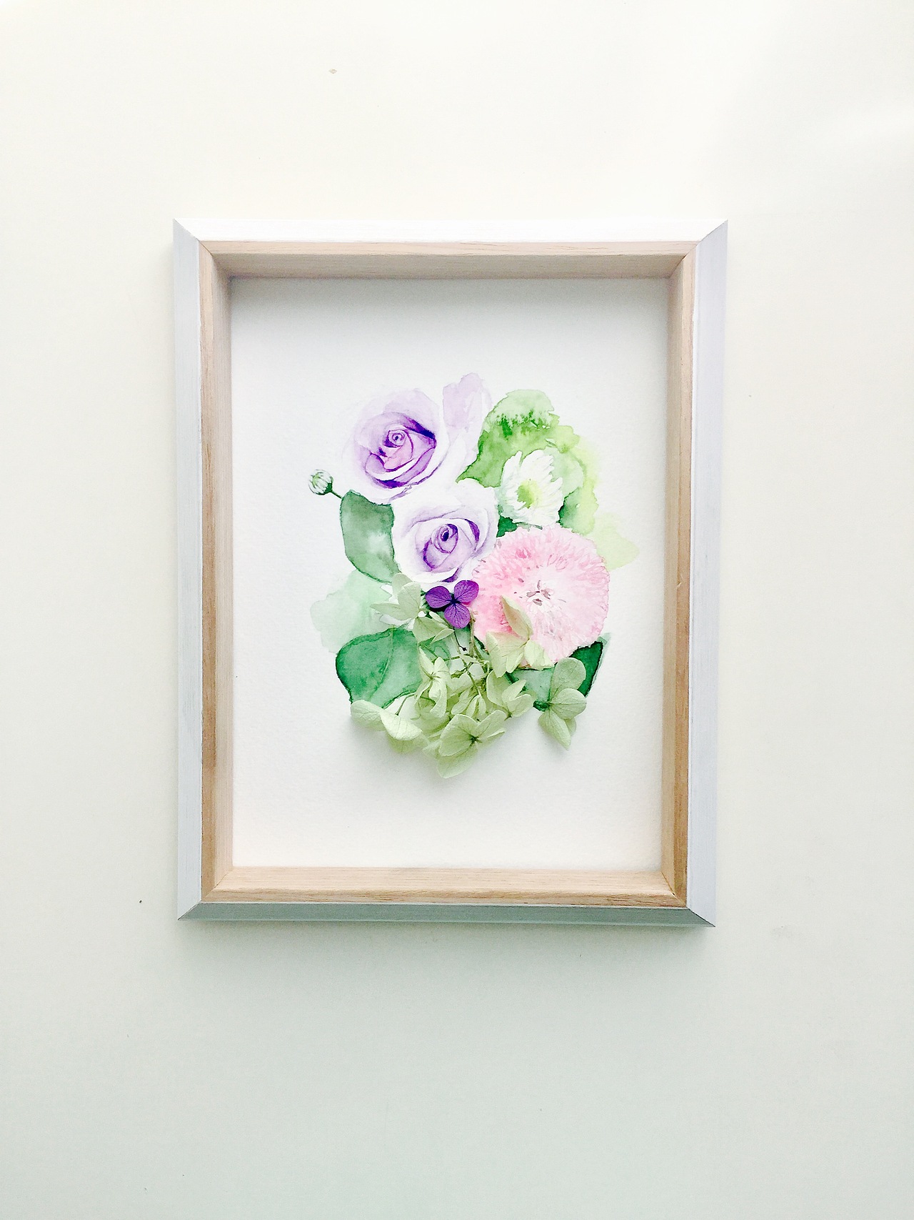 永生花水彩花卉系列