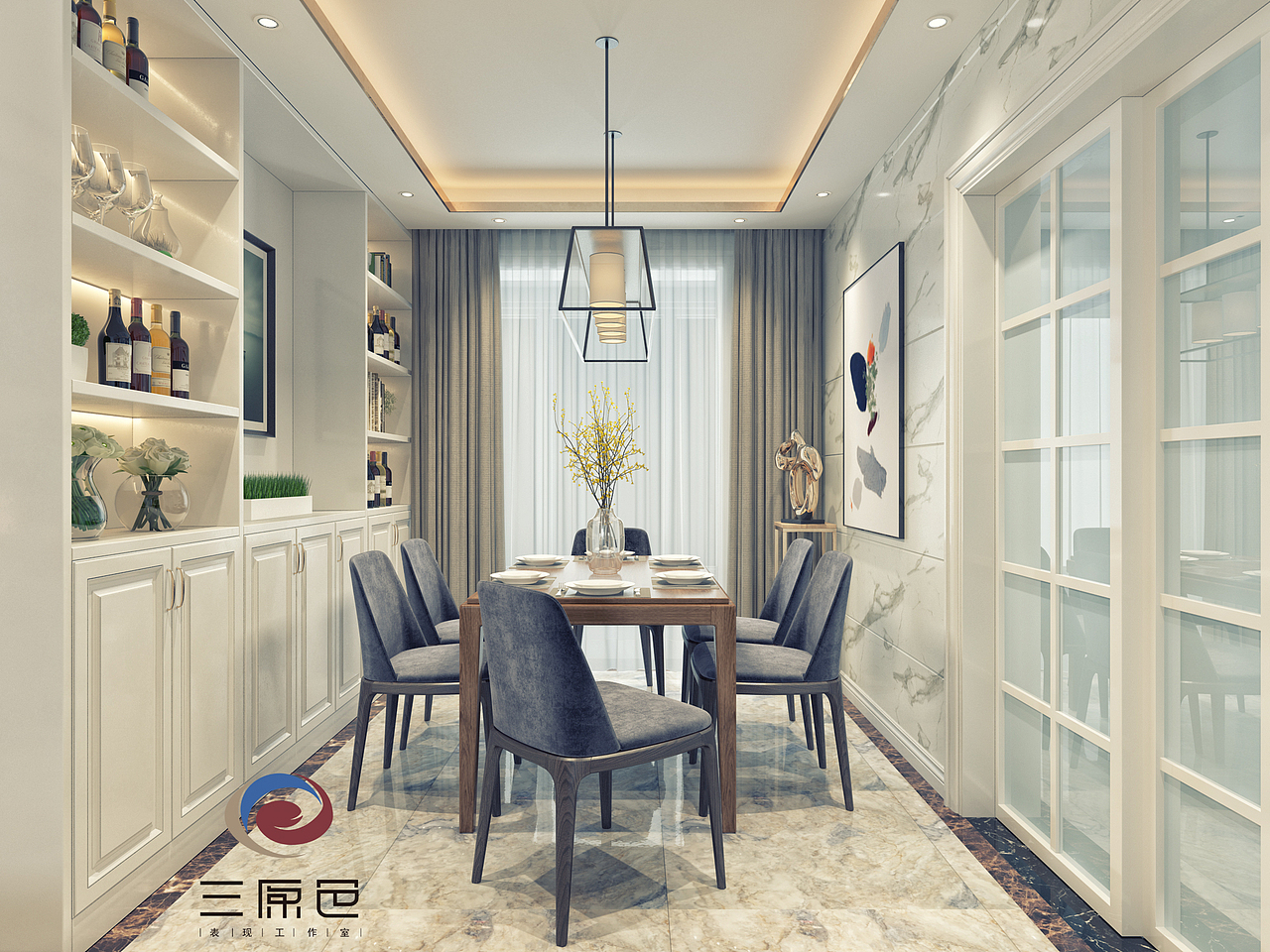 三原色工作室2017年部分表现作品！（图ZMTAzNjc5MTA0） - 家装设计 - 站酷设计师YI念间原创素材 - 站酷ZCOOL