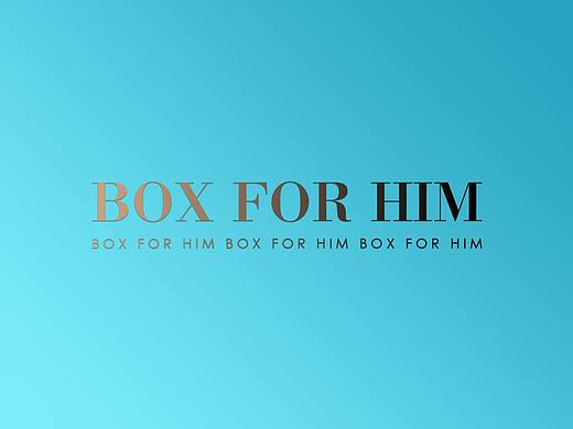 BOX FOR HIM 盒子（个人主页-ZMjYzNTYyNjA=） - 包装 - 站酷设计师Rudy文耀原创素材 - 站酷ZCOOL