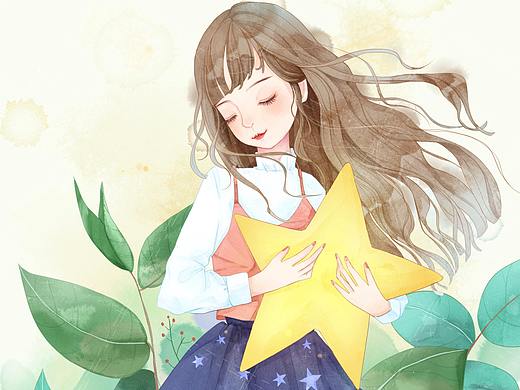 抱星星的女孩