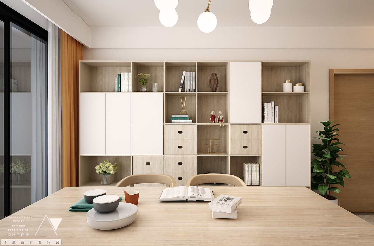 济宁·荷韵家园·室内设计方案初稿（图ZMTc3NTAyNjQ0） - 家装设计 - 站酷设计师华意设计原创素材 - 站酷ZCOOL
