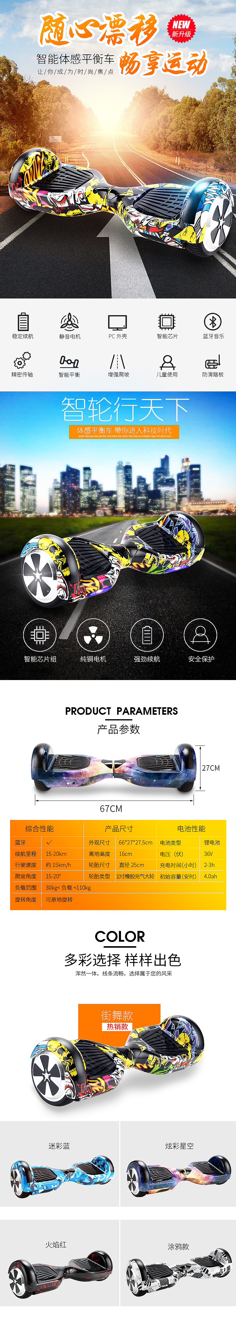 平衡车详情（图ZMjExODk4NDg0） - 电商 - 站酷设计师773898210原创素材 - 站酷ZCOOL